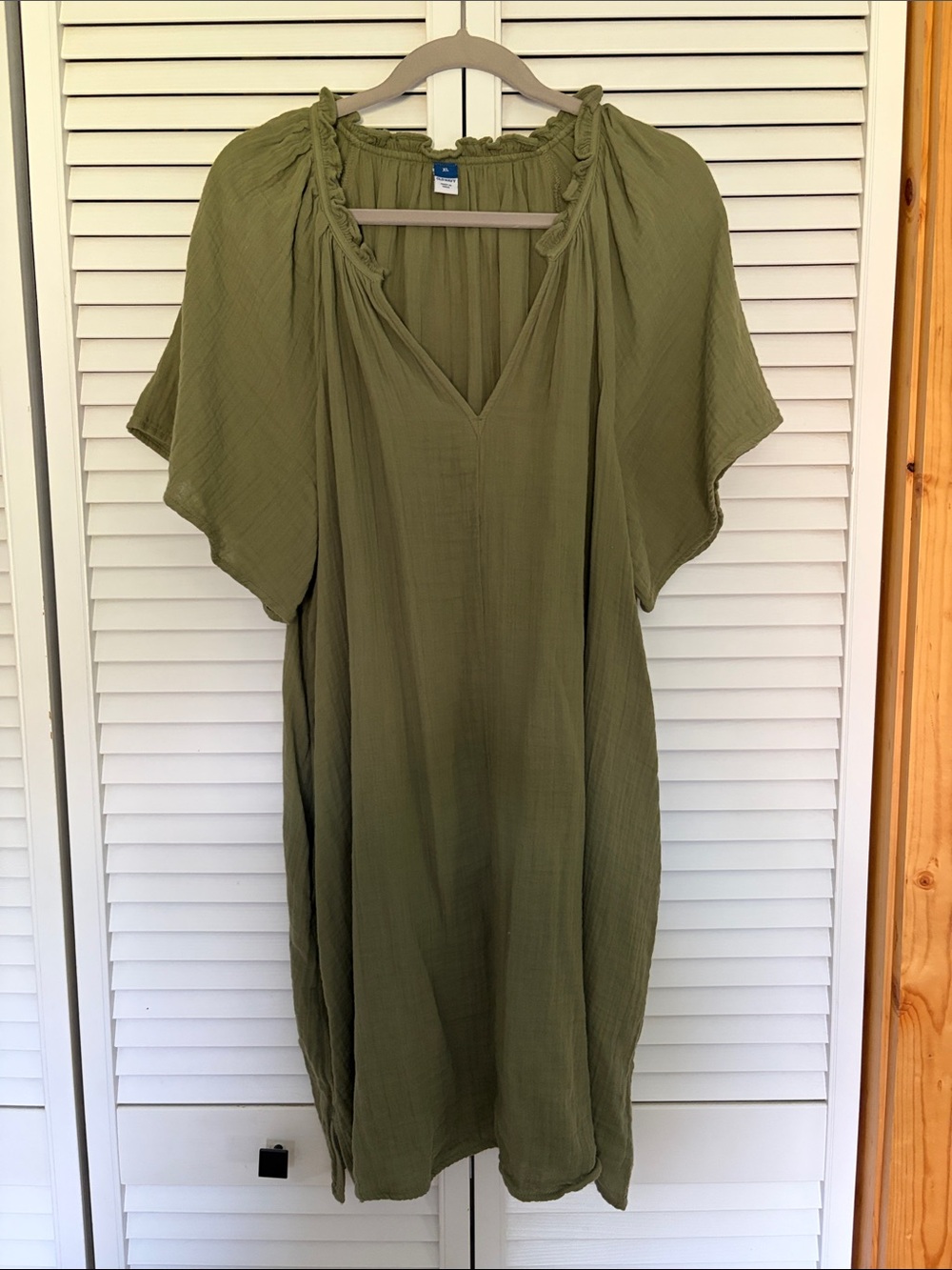 Old Navy Olive Green Mini Dress